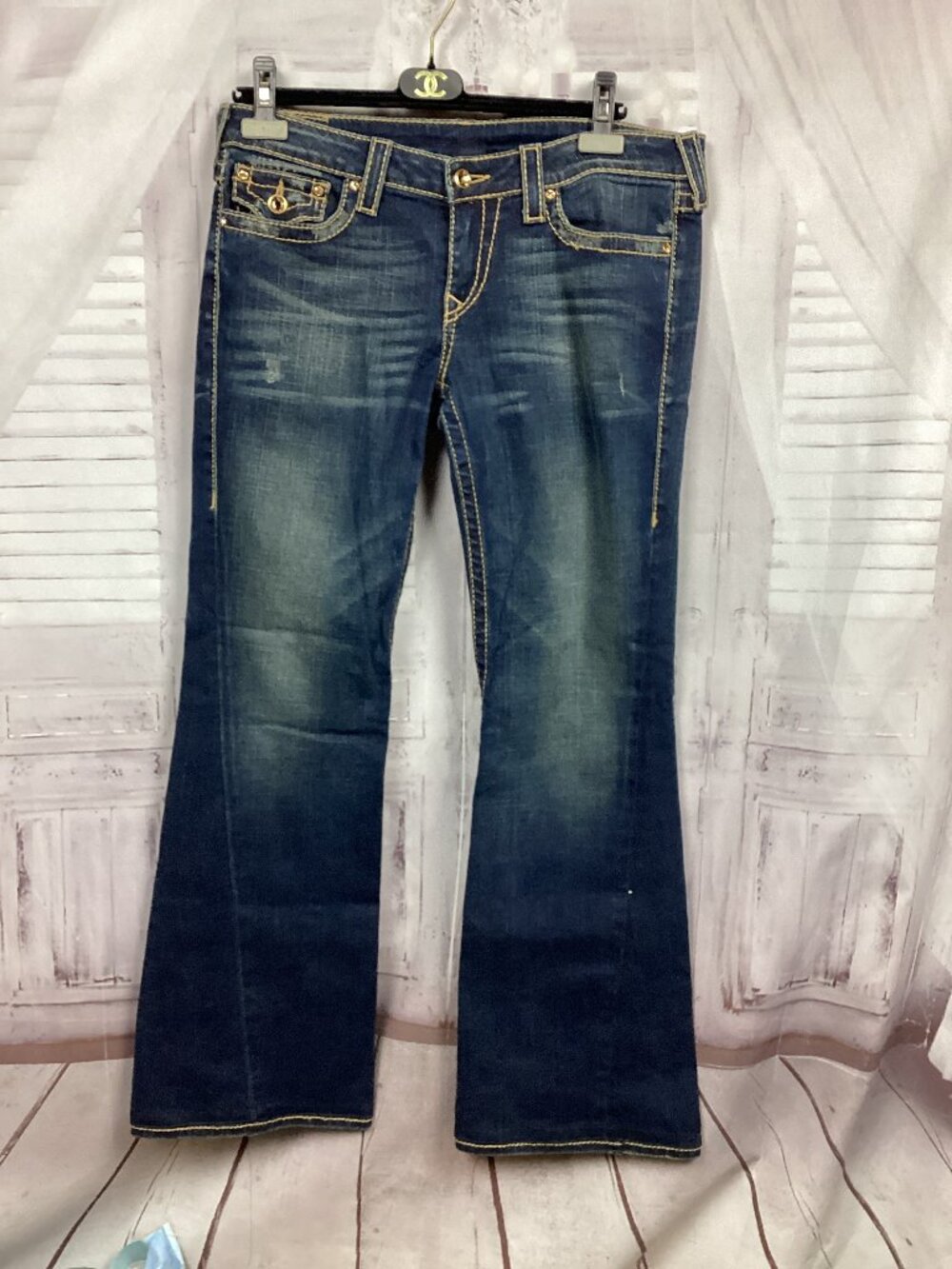 True Religion Boot Cut Jeans Blue 32